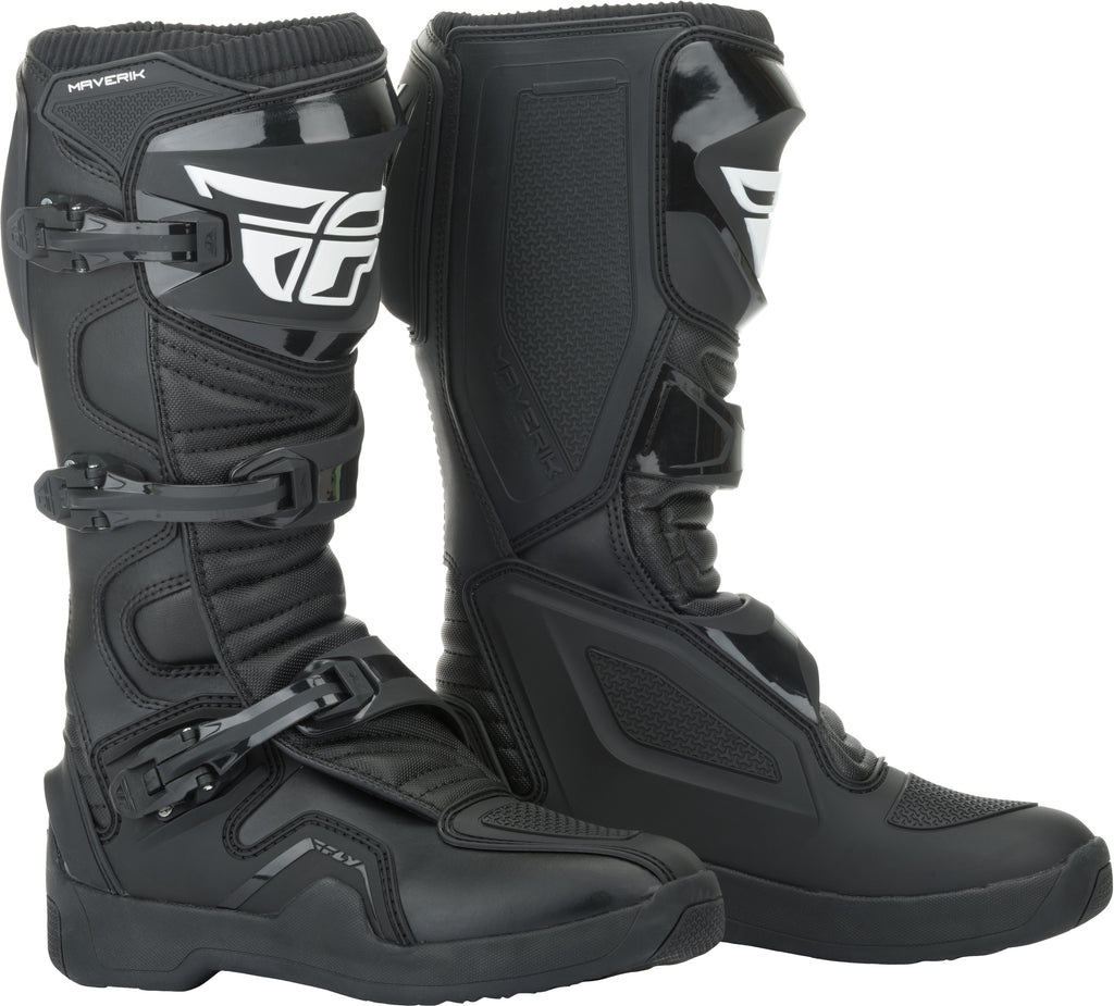 FLY RACING MAVERIK BOOTS BLACK SZ 12 364-67112