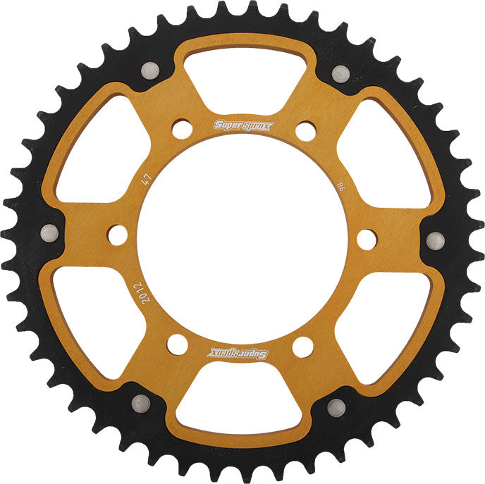 SUPERSPROX STEALTH SPROCKET 47T GOLD RST-2012-47-GLD