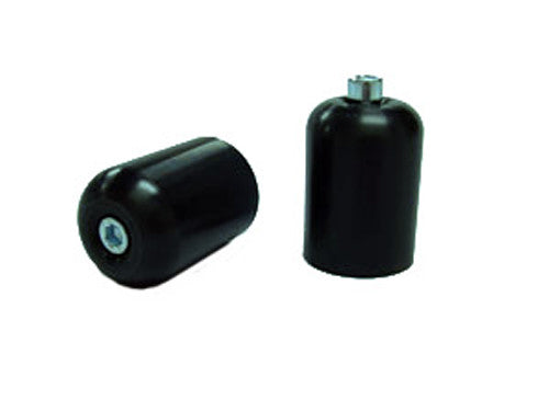 SHOGUN BAR END SLIDERS BLACK 725-1309