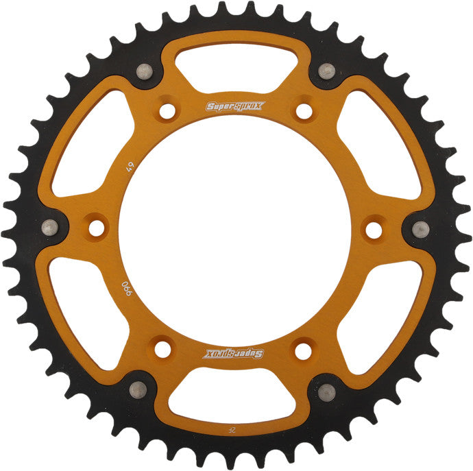 SUPERSPROX STEALTH SPROCKET 49T GOLD RST-990-49-GLD