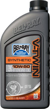 Load image into Gallery viewer, BEL-RAY V-TWIN SYNTHETIC ENGINE OIL 10W-50 1L 96915-BT1