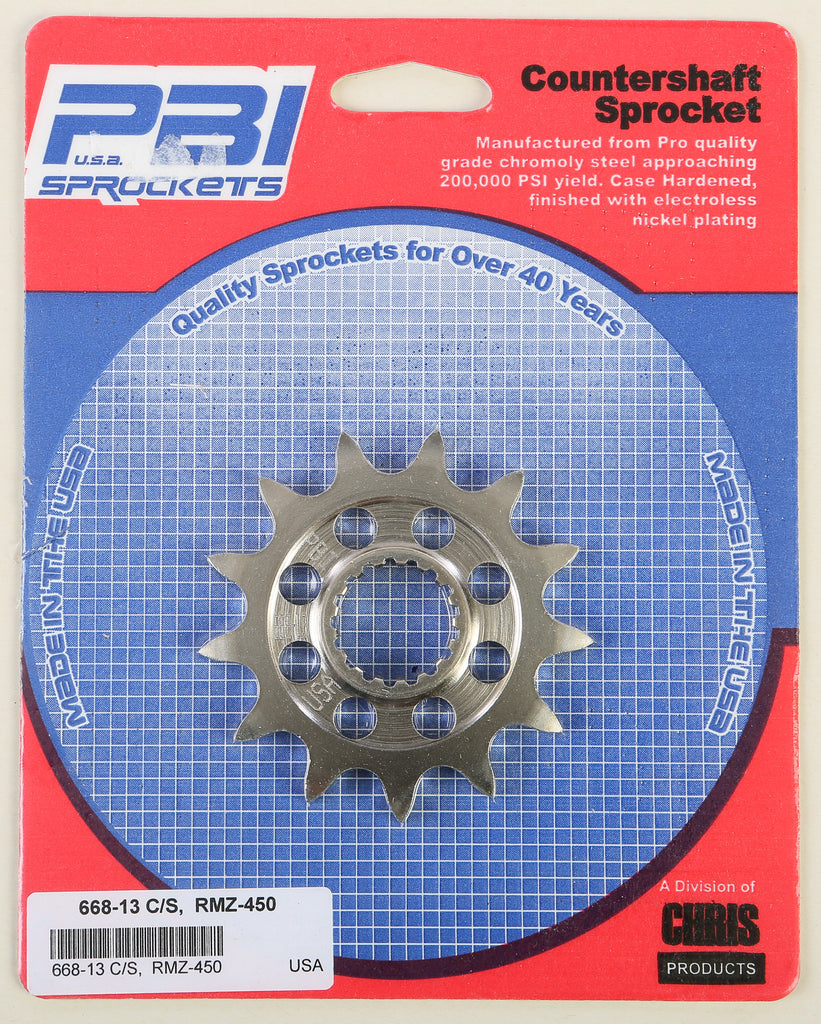 PBI COUNTERSHAFT STEEL SPROCKET 13T 668-13