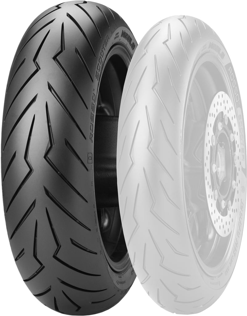 PIRELLI TIRE DIABLOROSSO SCOOTER REAR 130/70-12 62P BIAS 2925500