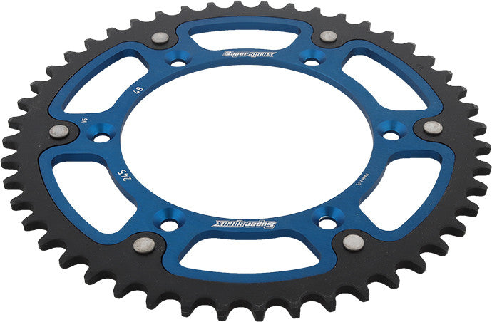 SUPERSPROX STEALTH SPROCKET 48T BLUE RST-245-48-BLU