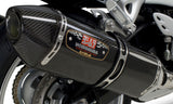 YOSHIMURA EXHAUST STREET R-77 SLIP-ON SS-CF-CF DUAL 1121202