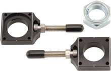 Load image into Gallery viewer, BOLT CHAIN ADJUSTER BLOCKS KAW BLACK CHAD-KX.BK