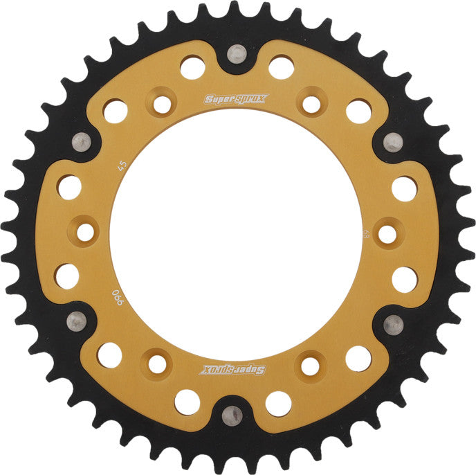 SUPERSPROX STEALTH SPROCKET 45T GOLD RST-990-45-GLD