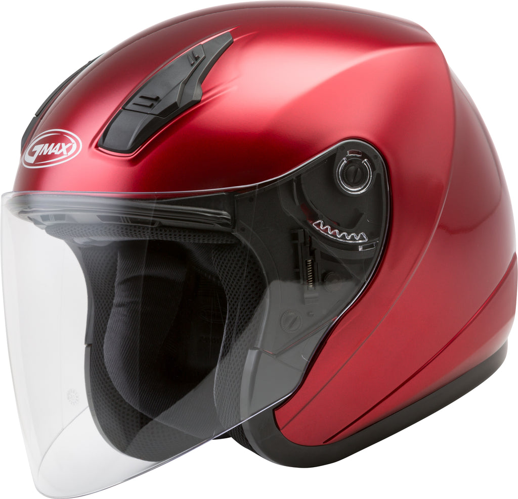 GMAX OF-17 OPEN-FACE HELMET CANDY RED MD G317095N