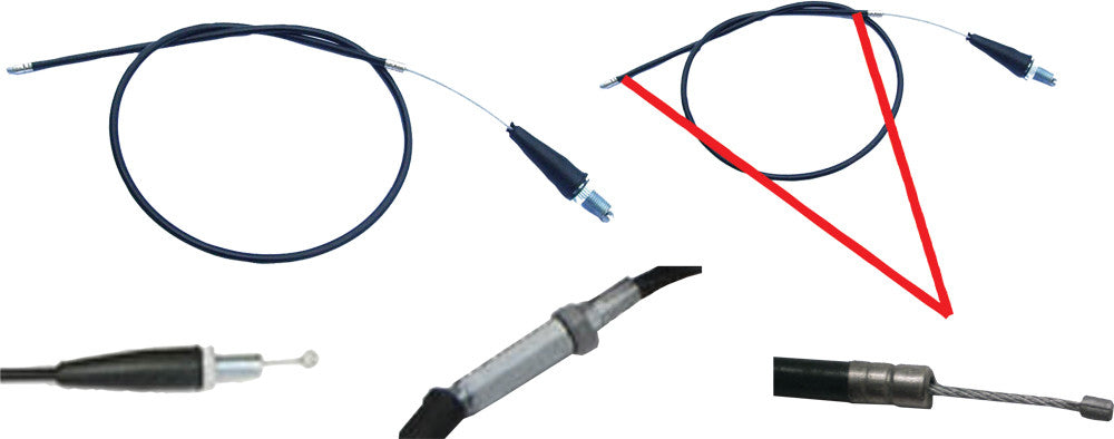 MOGO PARTS THROTTLE CABLE T4 30.5" T4-305