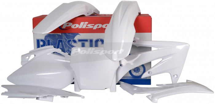 POLISPORT PLASTIC BODY KIT WHITE 90222