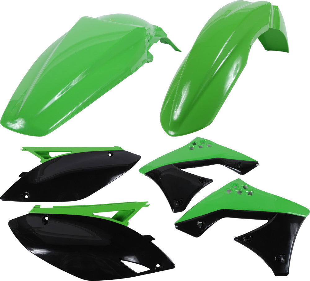 ACERBIS PLASTIC KIT GREEN 2141780438-atv motorcycle utv parts accessories gear helmets jackets gloves pantsAll Terrain Depot