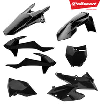 Load image into Gallery viewer, POLISPORT PLASTIC BODY KIT BLACK 90709