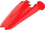 POLISPORT BETA REAR FENDER PLASTIC RED 8556000004