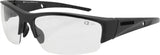 BOBSTER RYVAL SUNGLASSES BLACK W/CLEAR LENS ERYV002C