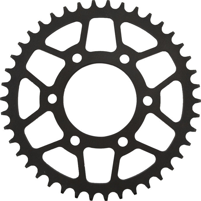 SUPERSPROX STEEL SPROCKET 42T BLACK RFE-1489-42-BLK