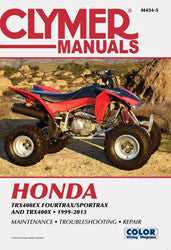 CLYMER REPAIR MANUAL HON TRX400EX CM454-5-atv motorcycle utv parts accessories gear helmets jackets gloves pantsAll Terrain Depot