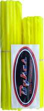 Load image into Gallery viewer, BYKAS SPOKE WRAPS NEON YELLOW 72/PK 21&quot;/19&quot; SN-Y