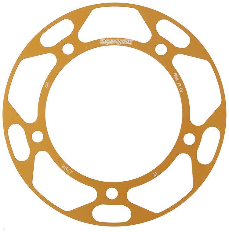 SUPERSPROX EDGE SPROCKET DISK GOLD RACD-1792-45-GLD