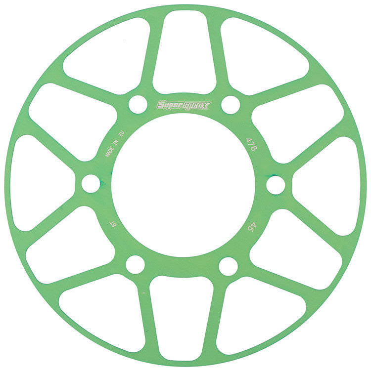 SUPERSPROX EDGE SPROCKET DISK GREEN RACD-478-46-GRN