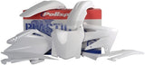 POLISPORT PLASTIC BODY KIT WHITE 90143