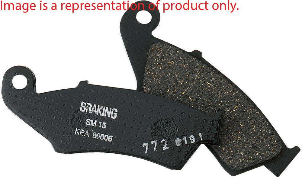 BRAKING BRAKE PAD SET SEMI-METALLIC 772SM1-atv motorcycle utv parts accessories gear helmets jackets gloves pantsAll Terrain Depot