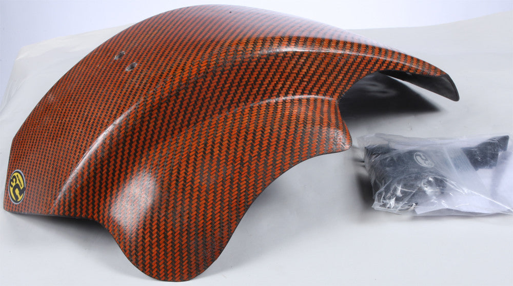 P3 SKID PLATE CARBON FIBER ORANGE 301090-ORG