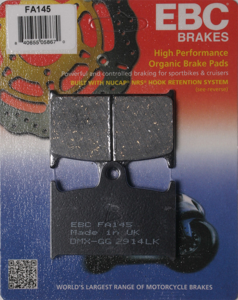 EBC BRAKE PADS FA145-atv motorcycle utv parts accessories gear helmets jackets gloves pantsAll Terrain Depot