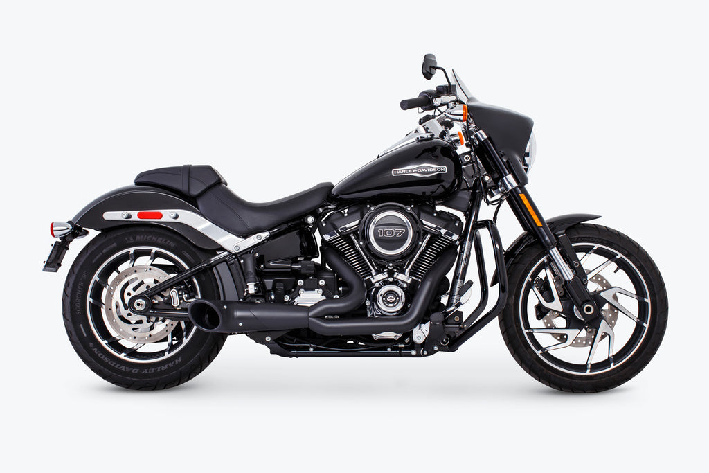 FREEDOM TURNOUT 2-1 PITCH BLACK SERIES M8 SOFTAIL HD00812