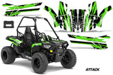 ORV Decal Graphics Kit ATV Wrap For Polaris Sportsman ACE 150 2017-2018 ATTACK GREEN