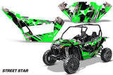 Graphics Kit Decal Wrap For Arctic Cat Wildcat Sport XT 700 2015-2016 STREET STAR GREEN