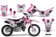 Load image into Gallery viewer, Dirt Bike Decal Graphic Kit Wrap For Honda CRF110 CRF 110 2013-2018 LUNA PINK-atv motorcycle utv parts accessories gear helmets jackets gloves pantsAll Terrain Depot