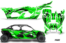 Load image into Gallery viewer, Full Graphics Kit Decal Wrap For Can-Am Maverick X3 MAX DS RS 4D 2016+ FADE GREEN-atv motorcycle utv parts accessories gear helmets jackets gloves pantsAll Terrain Depot