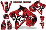 Dirt Bike Graphics Kit Decal Wrap For Honda CR125 1995-1997 CR250 1995-1996 NORTHSTAR RED