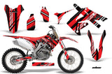 Dirt Bike Graphics Kit Decal Sticker Wrap For Honda CRF250R 2010-2013 INLINE RED