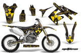 Dirt Bike Graphics Kit Decal Sticker Wrap For Honda CRF250R 2010-2013 MELTDOWN YELLOW BLACK