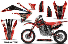 Load image into Gallery viewer, Graphics Kit Decal Sticker Wrap + # Plates For Honda CRF150R 2017-2018 HATTER RED BLACK-atv motorcycle utv parts accessories gear helmets jackets gloves pantsAll Terrain Depot