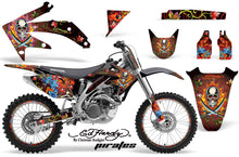 Load image into Gallery viewer, Graphics Kit Decal Sticker Wrap + # Plates For Honda CRF450R 2005-2008 EDHP SILVER-atv motorcycle utv parts accessories gear helmets jackets gloves pantsAll Terrain Depot