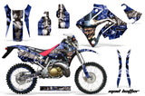 Graphics Kit Decal Sticker Wrap + # Plates For Honda CRM250AR 1996-1999 HATTER BLUE SILVER