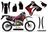 Graphics Kit Decal Sticker Wrap + # Plates For Honda CRM250AR 1996-1999 RELOADED RED BLACK
