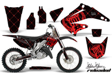 Load image into Gallery viewer, Graphics Kit Decal Wrap + # Plates For Honda CR125R CR250R 2002-2008 RELOADED RED BLACK-atv motorcycle utv parts accessories gear helmets jackets gloves pantsAll Terrain Depot