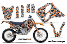 Load image into Gallery viewer, Graphics Kit Decal Sticker Wrap + # Plates For KTM SX/XC/EXC/LC4 1993-1997 URBAN CAMO ORANGE-atv motorcycle utv parts accessories gear helmets jackets gloves pantsAll Terrain Depot