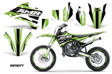 Load image into Gallery viewer, Graphics Kit Decal Wrap + # Plates For Kawasaki KX85 KX100 2014-2018 INFINITY GREEN-atv motorcycle utv parts accessories gear helmets jackets gloves pantsAll Terrain Depot