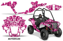 Load image into Gallery viewer, Graphics Kit ATV Decal Wrap For Polaris Sportsman ACE 325 570 2014-2016 BUTTERFLIES WHITE PINK-atv motorcycle utv parts accessories gear helmets jackets gloves pantsAll Terrain Depot