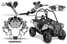 Load image into Gallery viewer, Graphics Kit ATV Decal Wrap For Polaris Sportsman ACE 325 570 2014-2016 CONSPIRACY WHITE-atv motorcycle utv parts accessories gear helmets jackets gloves pantsAll Terrain Depot