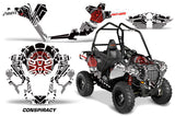 Graphics Kit ATV Decal Wrap For Polaris Sportsman ACE 325 570 2014-2016 CONSPIRACY RED