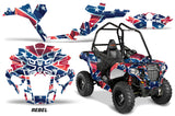 Graphics Kit ATV Decal Wrap For Polaris Sportsman ACE 325 570 2014-2016 REBEL