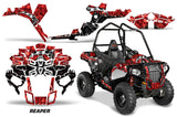 Graphics Kit ATV Decal Wrap For Polaris Sportsman ACE 325 570 2014-2016 REAPER RED