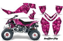 Load image into Gallery viewer, ATV Graphics Kit Quad Decal Wrap For Polaris Outlaw 500 525 2006-2008 BUTTERFLIES BLACK PINK-atv motorcycle utv parts accessories gear helmets jackets gloves pantsAll Terrain Depot