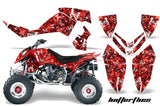 ATV Graphics Kit Quad Decal Wrap For Polaris Outlaw 500 525 2006-2008 BUTTERFLIES WHITE RED