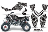 ATV Graphics Kit Quad Decal Wrap For Polaris Outlaw 500 525 2006-2008 HISH WHITE